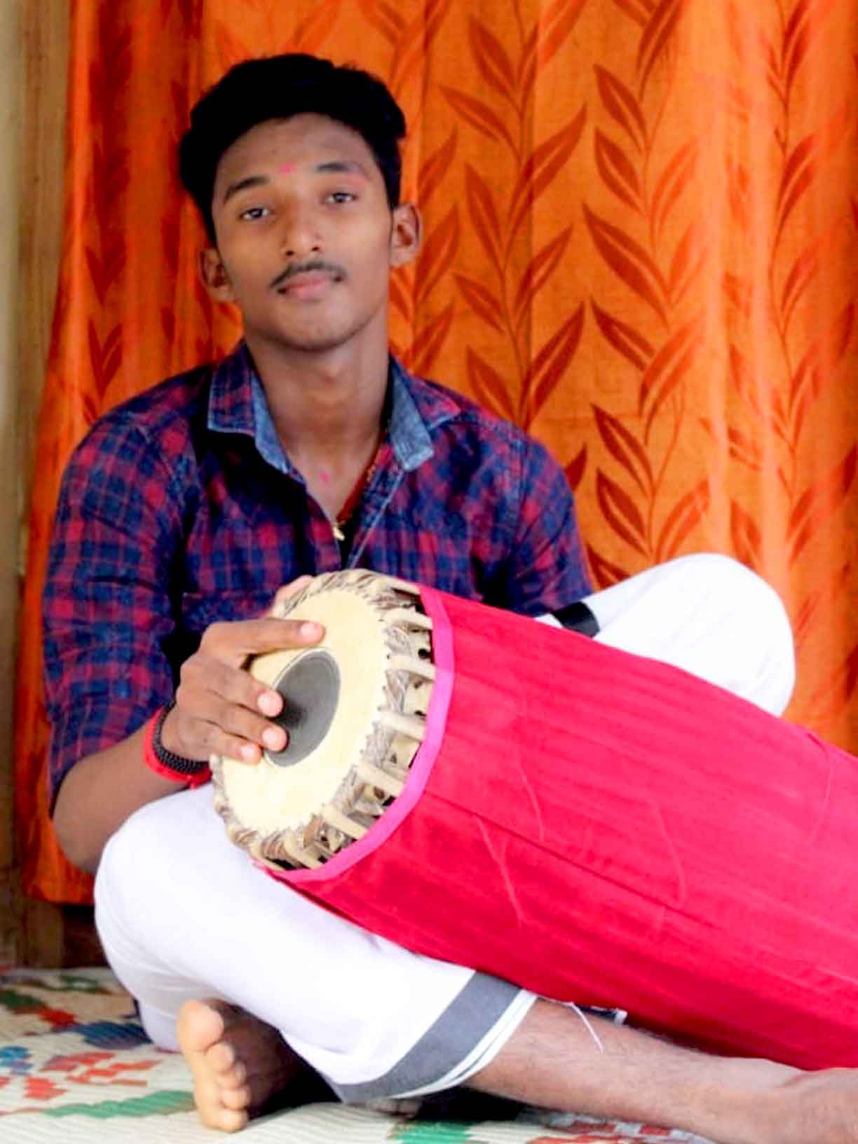 Gokul Prakash - Mridangam Class Student In Bhavapriya School Of Music & Dance